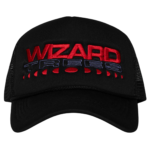 Wizard Trees Vapor Trucker Hat