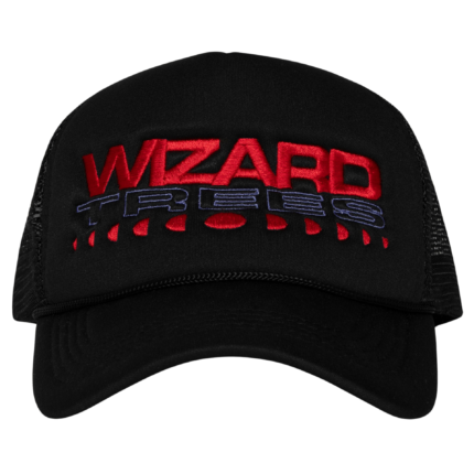Wizard Trees Vapor Trucker Hat
