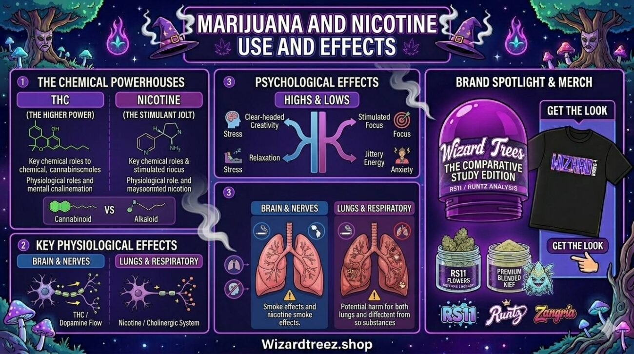 Marijuana and Nicotine Use and Effects