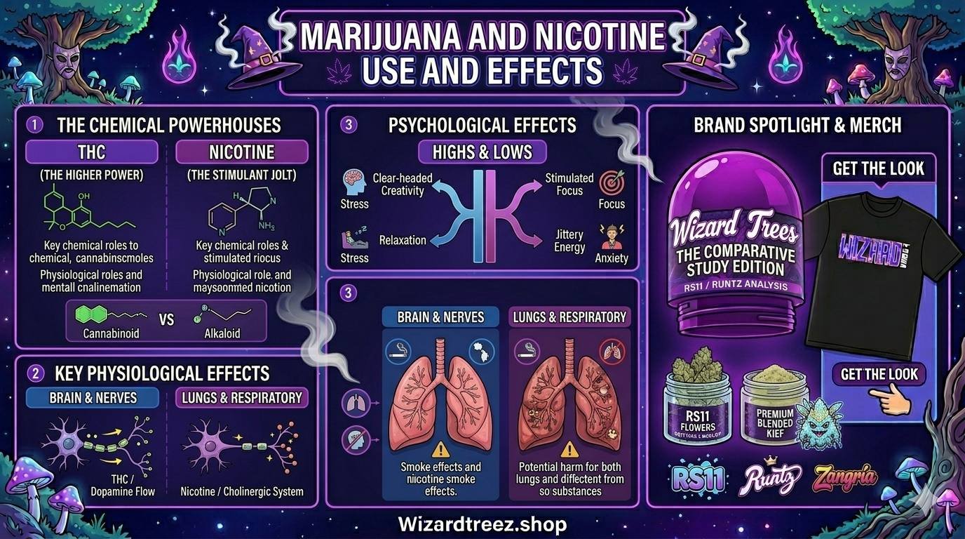 Marijuana and Nicotine Use and Effects