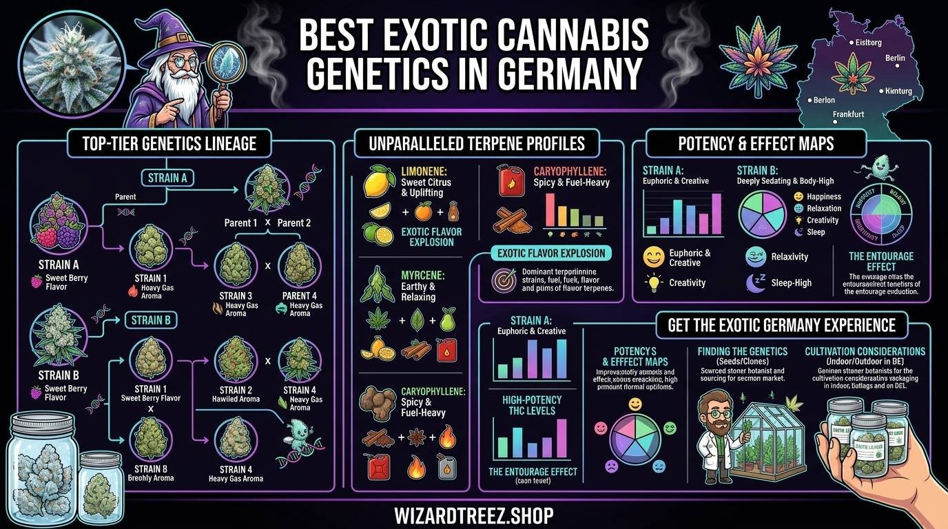 Best exotic cannabis genetics in Germany